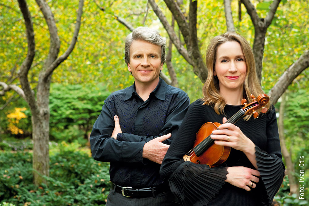 Timothy Steeves und Nancy Dahn (Violine)